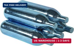 RedRock 16 Gram Unthreaded CO2 Cartridges for Gallo Drain Gun HVAC Drain Line Cl