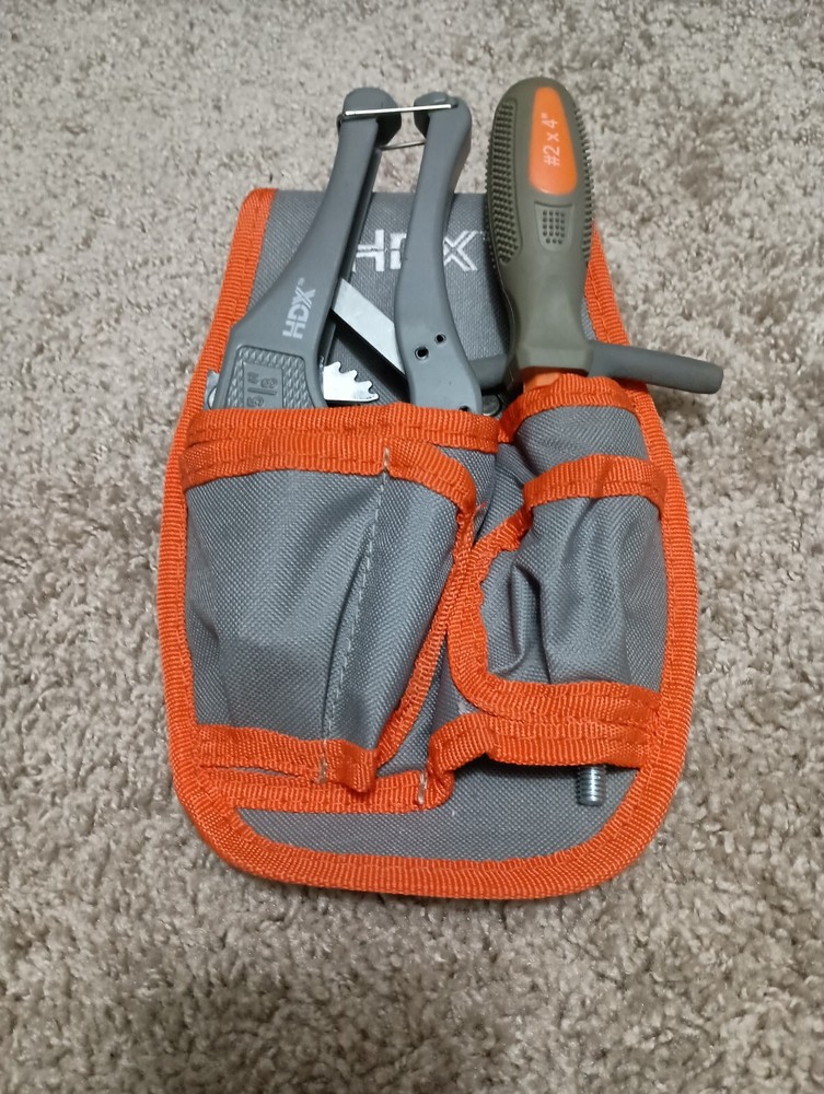 HDX pvc pipe cutting tool with 2 reamers & screwdriver with belt clip