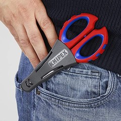 KNIPEX Tools 95 05 10 SBA Electricians&rsquo; Shears with Crimp Stainless Steel