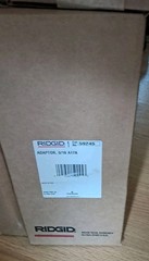 NEW Ridgid 59245 A-17-A Adapter with 5/16in x 25ft Cable Bulb Auger