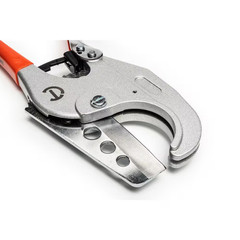 2-1/8 In. Ratcheting PVC Pipe Cutter with Dipped Grips