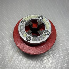 Toledo No 12 Die Head Set With Dies 2&Prime;, 1&Prime;, 3/4, 1/2&Prime;, 3/8&Prime;, 1/4&Prime;, 1/8&Prime; **AS IS*