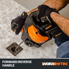 WX891L.9 WORX Nitro 20V 25&prime; Cordless Drain Auger (Tool Only/No Battery)