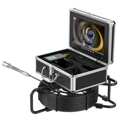 10inch Monitor 30M Sewer Drain Camera Pipe Inspection Camera 23MM 1080P DVR 16GB