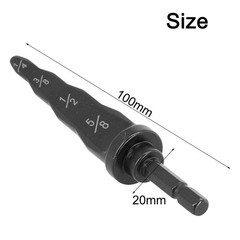 Pipe Expander Pipe Tools 100x20mm/3.94&times;0.79inch Drill Bit Flaring Tools