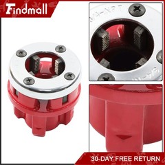 Findmall Ratchet Pipe Threader Kit Replacement 3/4&Prime; Dies Heavy Duty