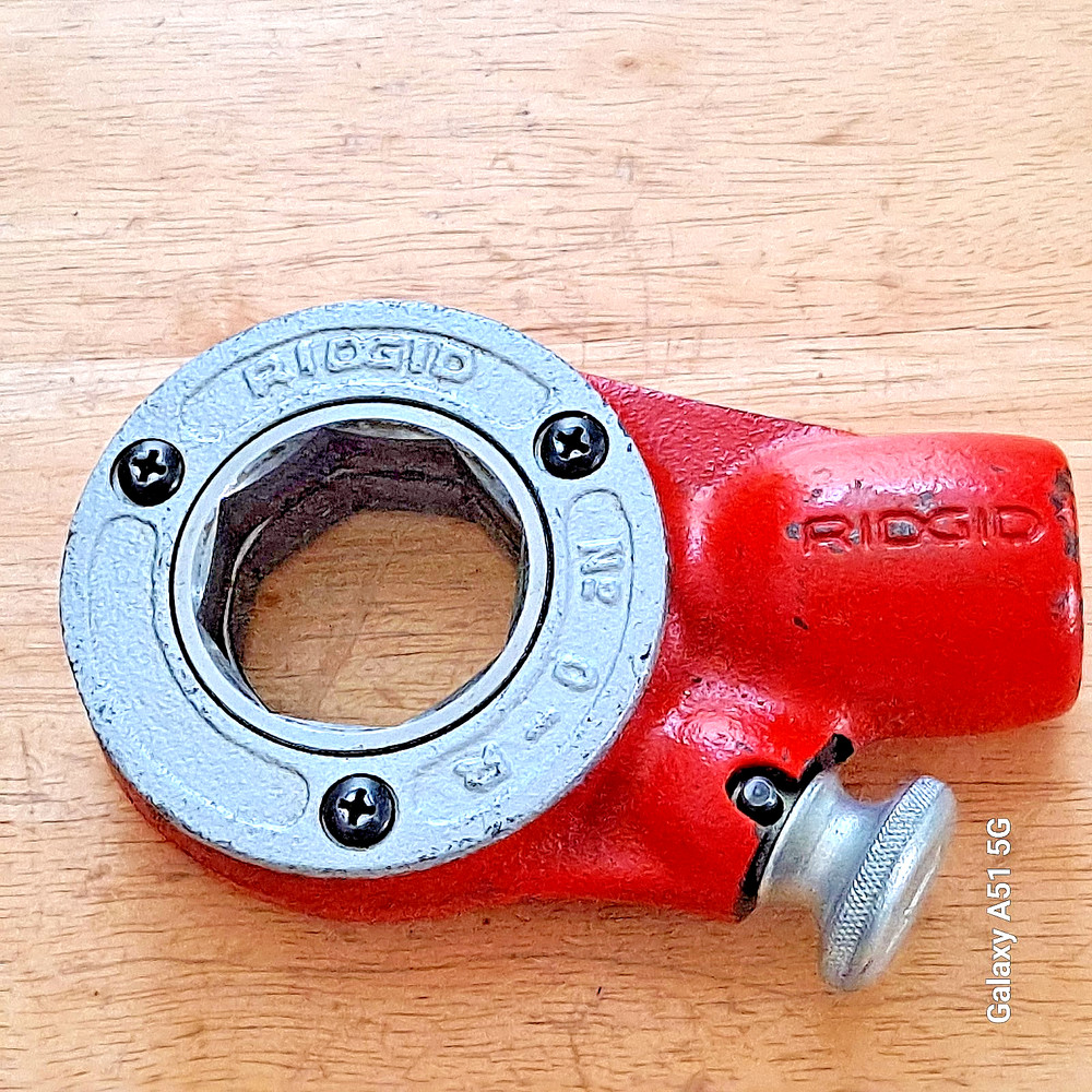 Ridgid 0-R Pipe Threader Ratchet Head NEW NOS FREE SHIPPING
