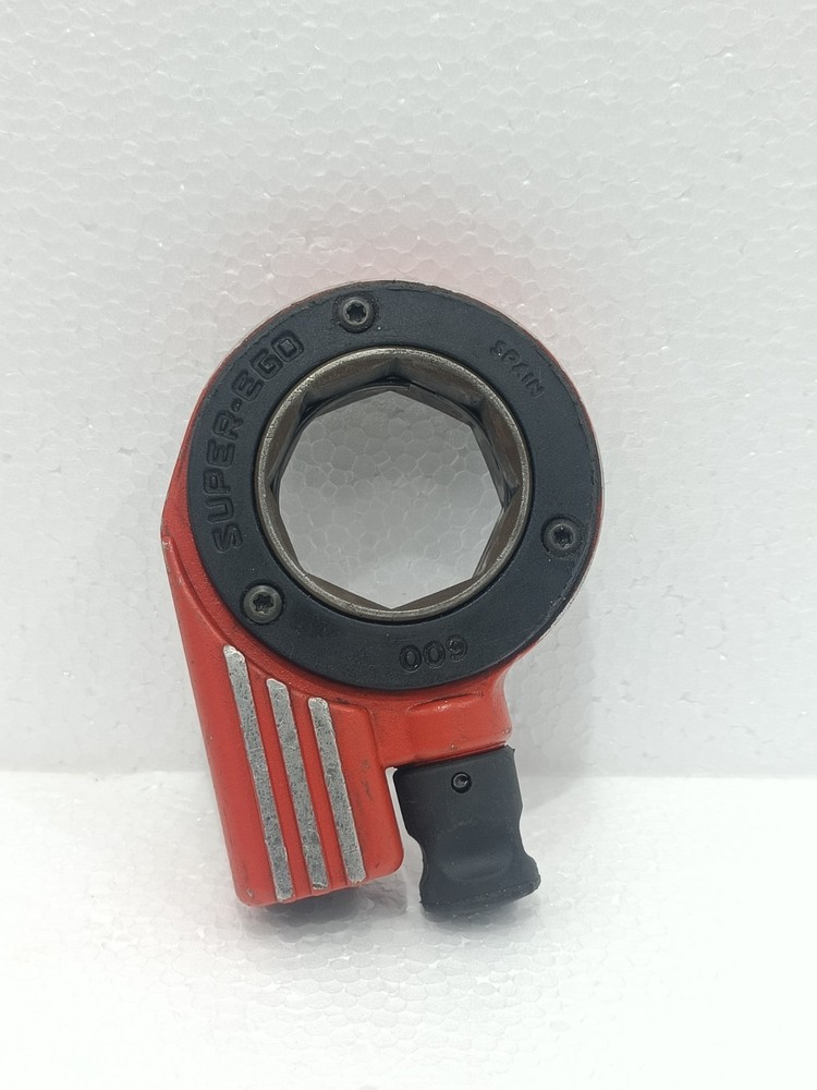 SUPER EGO 600 RATCHET PIPE THREADER HEAD &ndash; ENCLOSED RATCHET WITHOUT HANDLE