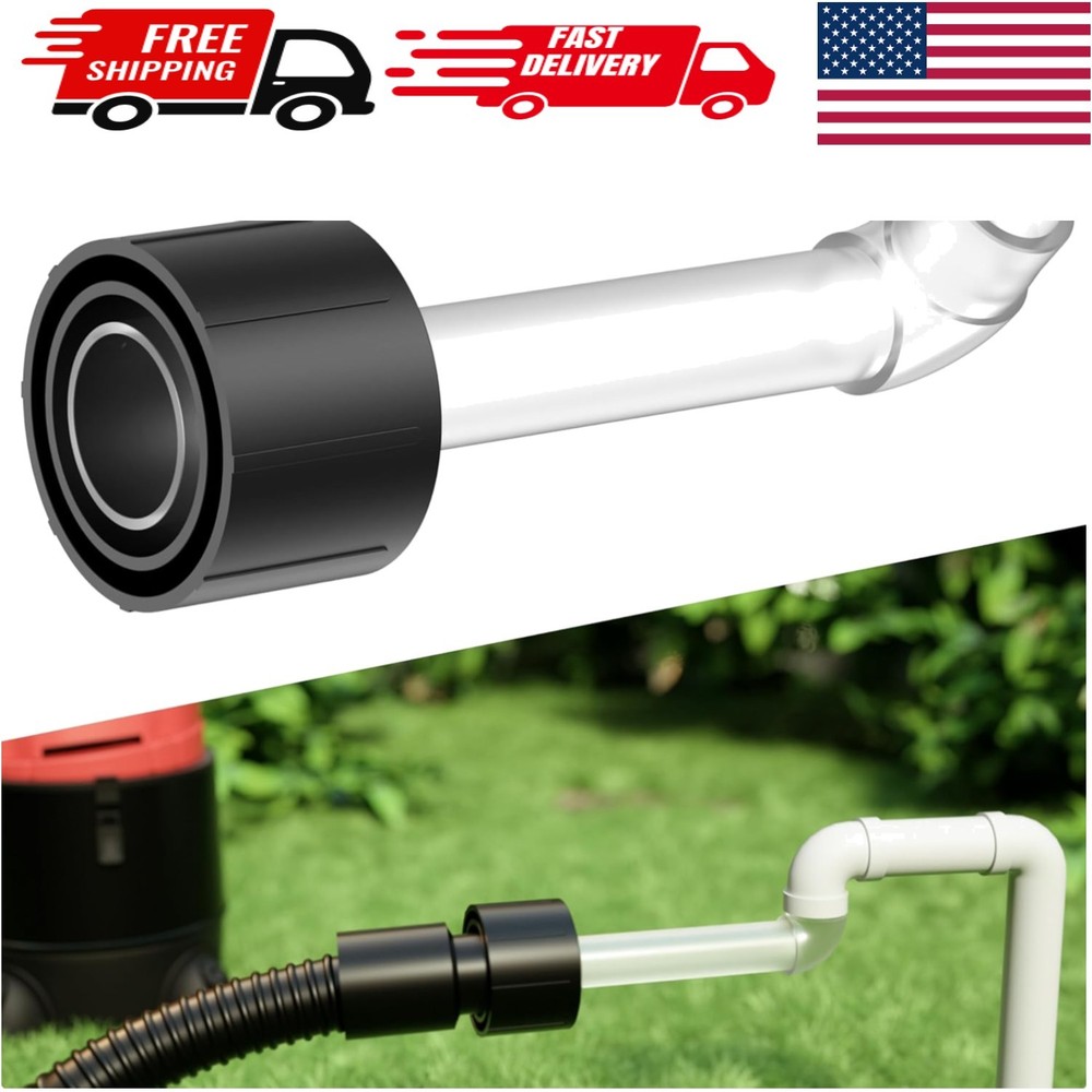 DIY AC Drain Cleaner Tool &ndash; Clear Visibility for Efficient Clog Removal &ndash; Black