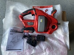 👉✅20V Max Lithium Electric Drain Snake Auger Kit, 25 Ft Flexible Cable, Automa