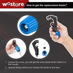 Eccentric Flaring Tool Set & Tube Cutter Kit, 7 Die Sizes 3/16&Prime;-3/4&Prime; HVAC Heavy