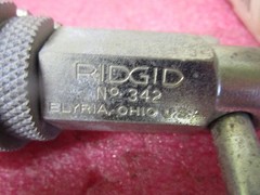 Ridgid 31405 342 Internal Wrench 4 1/2&Prime;, 1&Prime; &ndash; 2&Prime; Pipe Capacity, 15/8 lbs