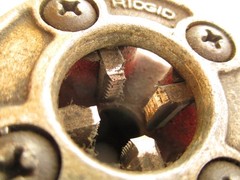 Ridgid 1/4-00-R Ratchet Pipe Threader Die Head