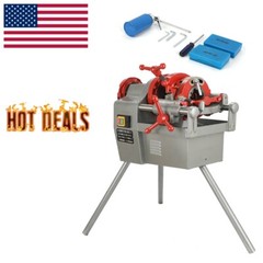 1/2&Prime;-2&Prime; Heavy Duty Electric Pipe Threader 750W with Support Threading Machine