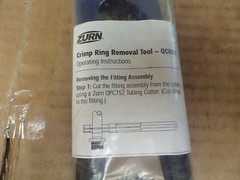 ZURN PEX Crimp Crimping Ring Removal Tool QCRRT QCRRTL 3/4&Prime; 8-3/8&Prime; L New