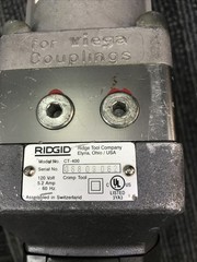 Ridgid CT-400 Pro Press Crimper Crimping Tool Complete Set 1/2&Prime; -2&Prime; 6 dies