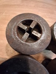 TOLEDO PIPE THREADER DIES (4 Pcs) 1/8 in &ndash; 1/4 in &ndash; 3/8 in &ndash; 1/2 in USA