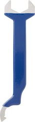 Heavy Duty Faucet and Hex Nut Wrench with Soft Vinyl Grip &ndash; Chrome Finish