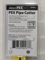 Apollo PEX 1/4&Prime; In. to 1 In. Pipe Cutter and Tubing Cutting Tool Up To 1 1/2&Prime;New