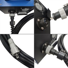 Portable 2&Prime;-40&Prime; HVAC Duct Cleaning Machine 49ft Flexible Shaft w Rotating Brush