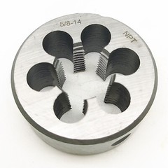 New 1pc HSS 1/2&Prime; &ndash; 14 NPT Taper Pipe Die 1/2 &ndash; 14 TPI