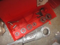 RIDGID 700-12 PIPE THREADER POWER DRIVE USED MISSING HANDLE