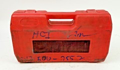 RATCHETING PIPE THREADER TOOL KIT &ndash; NPT type 62 W/ HANDLE, FIVE DIES, HARD CASE