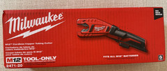 Milwaukee 2471-20 M12 Cordless Copper Tubing Pipe Cutter 3/8&Prime; &ndash; 1&Prime; New in Box