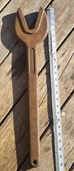 VINTAGE JUMBO 24&Prime; LONG J.H.WILLIAMS & Co. No. 4 1/2 BULL DOG ALLIGATOR WRENCH