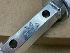 Vintage Aluminum Tub Drain Removal Hand Plumbing Tool BC T170 Very Nice Shape