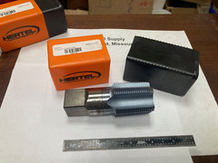 HERTEL 75622720, 1-1/4&Prime; &ndash; 11-1/2 Pipe Tap, NPTF, 5-FL, HSS, TiCN Finish, USA
