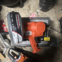 RIDGID Power Spin Drain Snake 1/4 in Inner Core Cable, 25 ft, MPN 57043