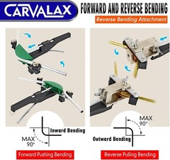 Versatile Hand-Powered Pipe Bending Kit &ndash; Compact and Durable with Storage Case