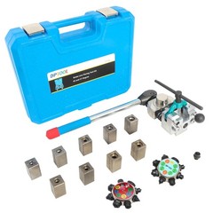 Brake Line Flaring Tool Kit 37/45 Degree HeavyDuty Steel Tubing for Automotive
