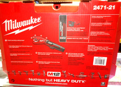 Milwaukee 2471-21 12v Copper Tubing Cutter Kit ~ NEW