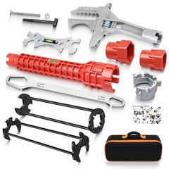 7PCS Plumbing Tool Set &ndash; Sink Wrench, 8-in-1 Faucet Wrench, Universal Plumber Wr