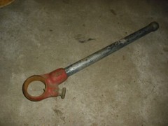 Ridgid 00- R Pipe Threader Ratchet Head W/ Handle