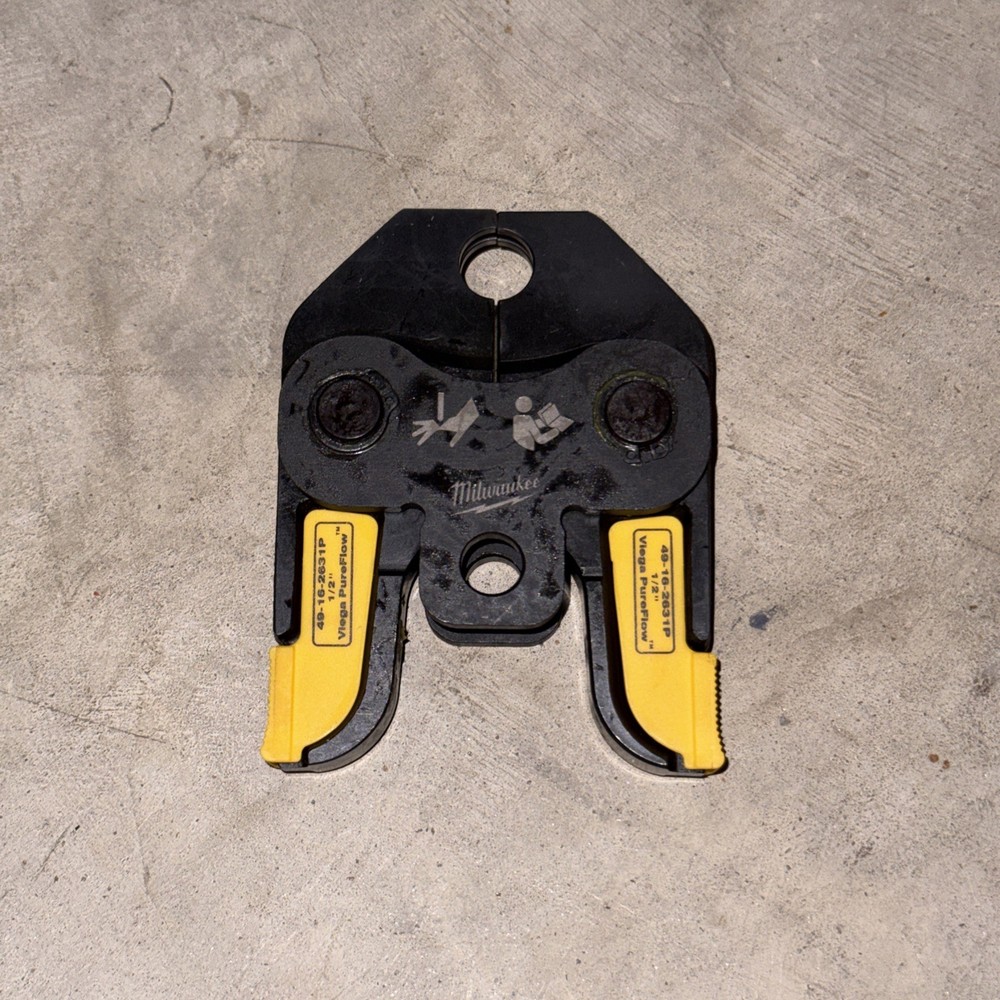 NEW Milwaukee 49-16-2631P M18 1/2&Prime; Viega PureFlow Jaw M18 Short Throw Press Tool