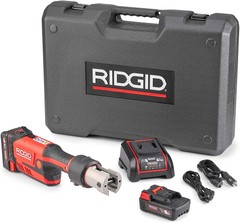 Ridgid 67188 RP 351 18V Li-Ion Battery Press Tool Kit with Hard Case & Bluetooth