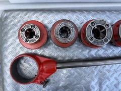 RIDGID 12R 1/2&Prime; &ndash; 2&Prime; Pipe Threading Threader 6 Die Set L@@K #5