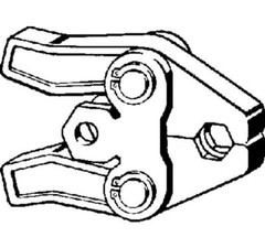 Viega Press Jaw 2299.9 for Press Tool PT2 in 18 mm Steel