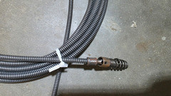 OEM RIDGID 62235&zwnj;, 5/16&Prime;x25&prime; Drain Cable, Swivel Drop Head, Small Drain Cleaner