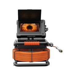 7inch Sewer Pipe Inspection Camera 30M Drain Sewer Pipeline Industrial Endoscope