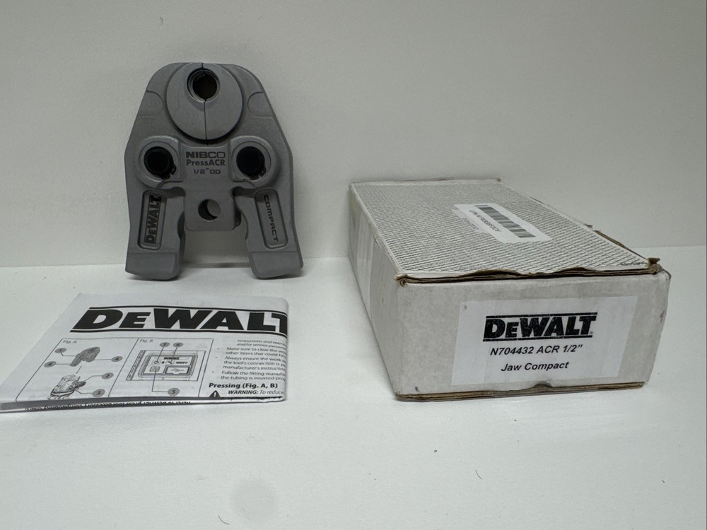 DCE214012 1/2-In. Compact Nibco Pressacr Press Jaw