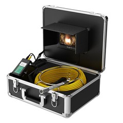 20M Pipe Inspection Camera Sewer Camera 512HZ Self Leveling 1000TVL 7&Prime; 8GB DVR