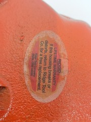 RIDGID 32830 MODEL 3-S MANUAL PIPE CUTTER &ndash; 1&Prime; TO 3&Prime; HEAVY DUTY MADE IN USA