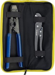 EFIELD Pex Cinch Clamp Crimping Tool Stainless Steel 3/8&Prime; to 1&Prime; With Pipe Cutter