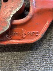Lot of 2 Ridgid Pipe Cutters No.134 No.1 1/8 to 1-1/4 1-1/8 to 4-1/2