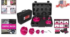 High-Strength 4-Piece Pipe Fitting Reamer Set for North American Pipe Diameters
