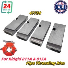 #47750 For Ridgid 1in-2in Alloy Steel Pipe Threading Dies NPT 811A and 815A US